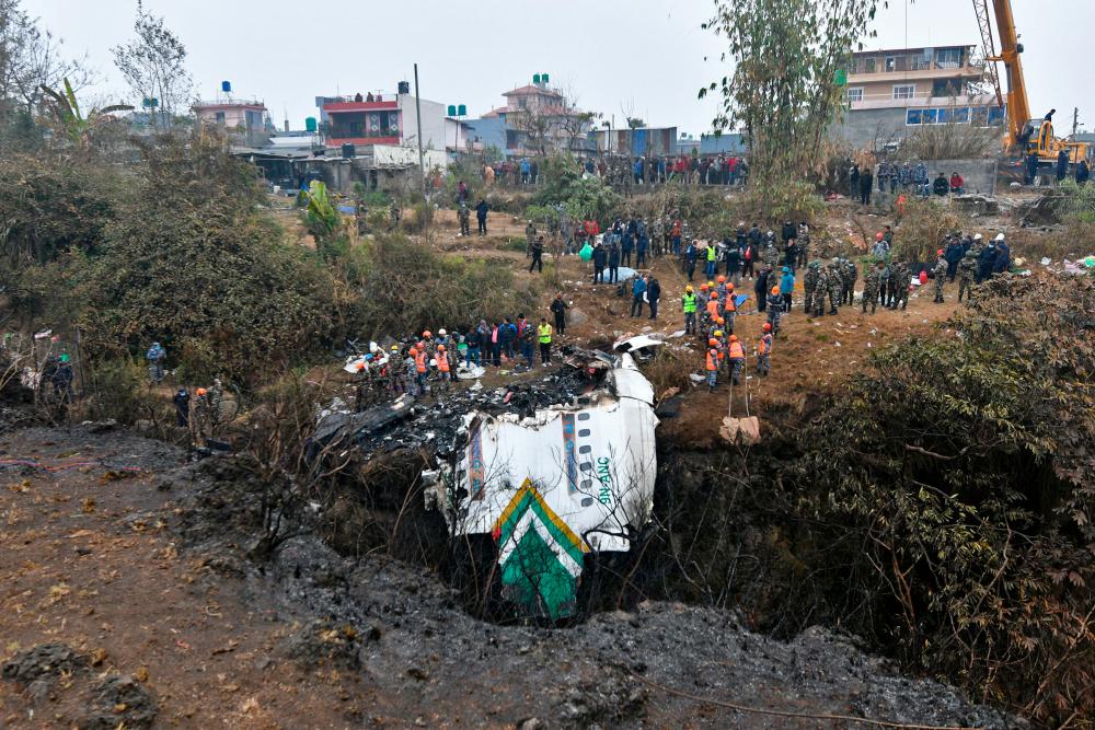 Pesawat terhempas di Nepal: Kotak hitam ditemui, misi mencari 4 penumpang diteruskan