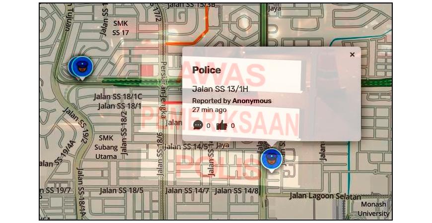 Police Ask Motorists Not To Publicise Their Roadblocks Or Presence On Waze Police Ask Motorists Not To Publicise Their Roadblocks Or Presence On Waze