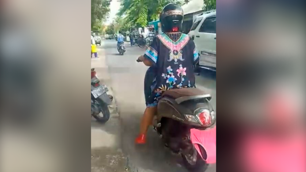 Police assures public of new enforcement system after woman uses panties to cover up number plate (VIDEO)