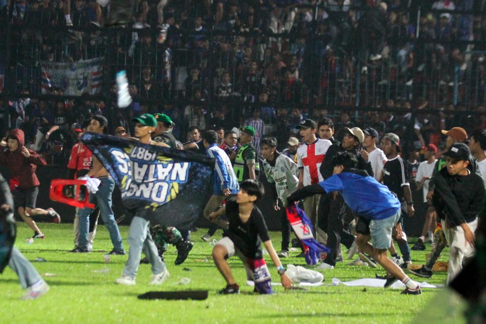 Police chief in Indonesia city where stampede took place sacked: Spokesman