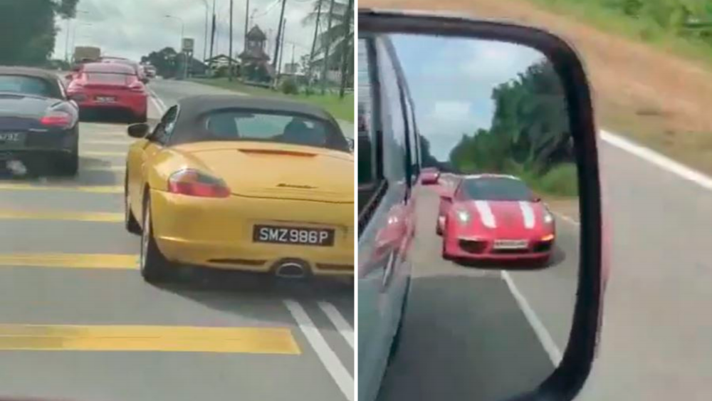 Police looking for drivers of seven luxury cars with foreign registration numbers