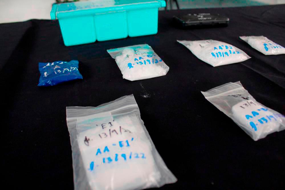Polis rampas ganja lebih 46 kg, tiga individu ditahan termasuk pasangan kekasih