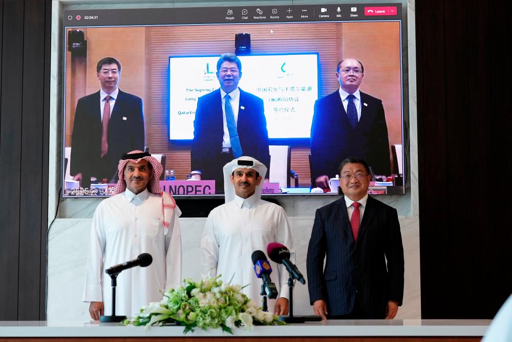 QatarEnergy seals 27-year deal to supply LNG to China’s Sinopec QatarEnergy seals 27-year deal to supply LNG to China’s Sinopec