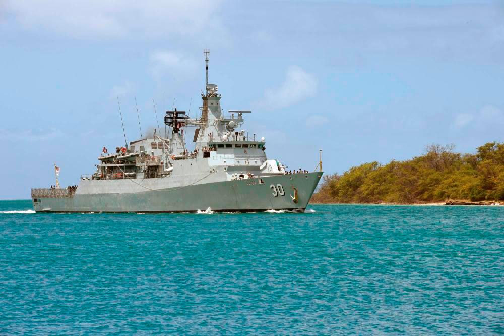 RMN assets monitor, identify presence of foreign ships in national waters