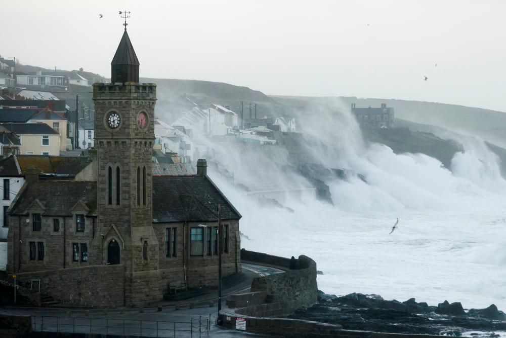 Red weather alert issued for most of UK as Storm Eunice hits England