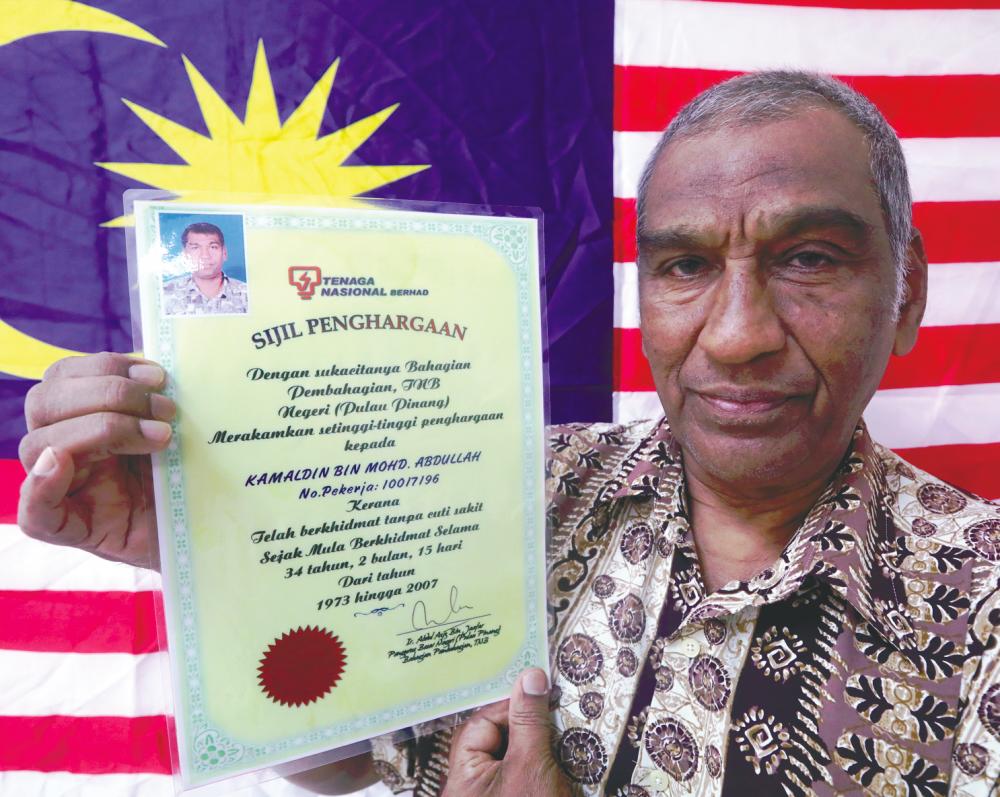 Retiree recounts 34-year career without a day’s MC Retiree recounts 34-year career without a day’s MC