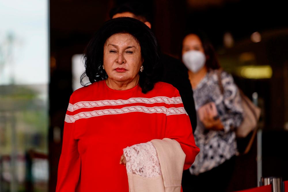 Rosmah’s money laundering, tax evasion trial set for 15 days beginning May 12, 2023