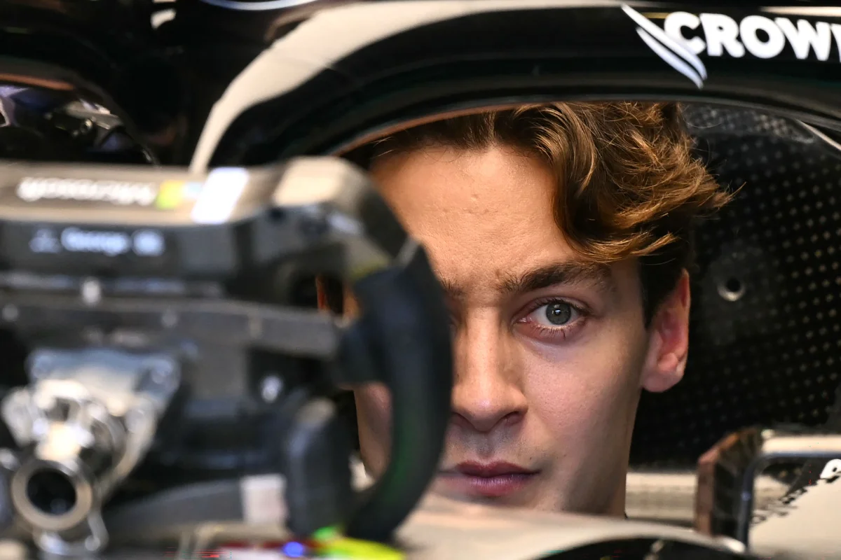 Russell leads final Australian GP practice after Antonelli crash