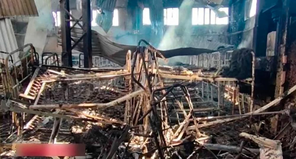 Russia, Ukraine trade blame for dozens of deaths in Donetsk prison destruction