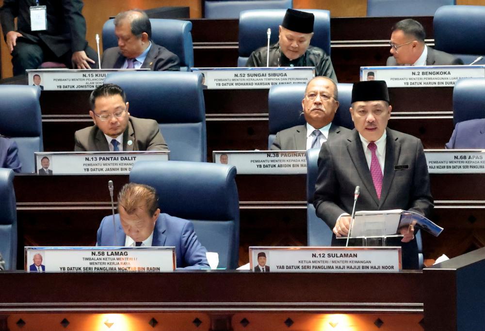 Sabah tables surplus Budget 2023