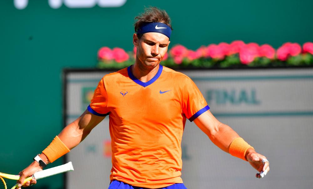 Sad Nadal contemplates new injury concern as claycourt season looms