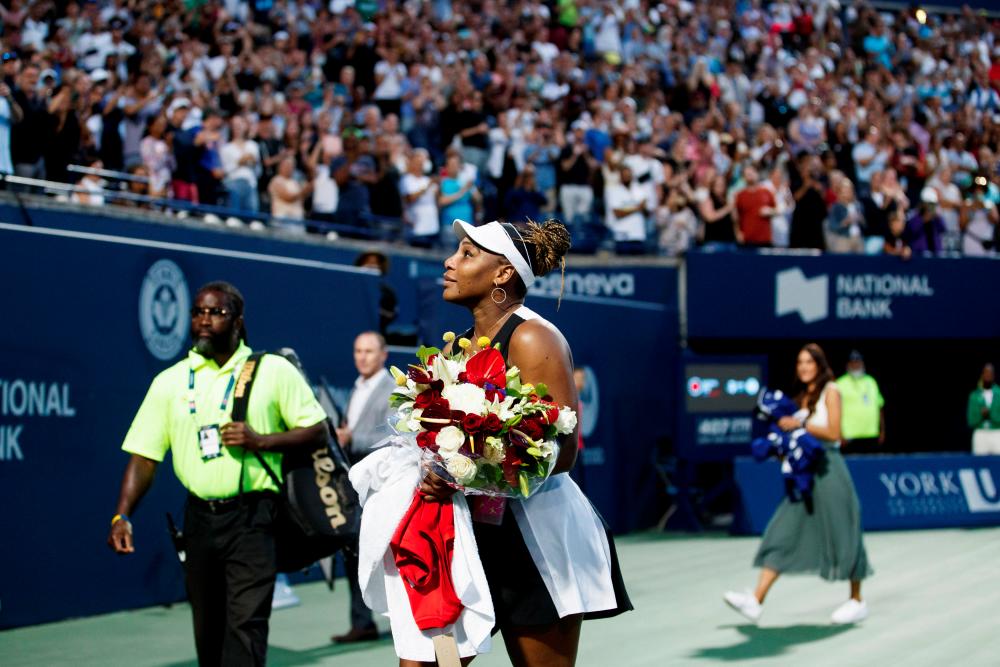 Serena loses to Bencic in first match of farewell tour