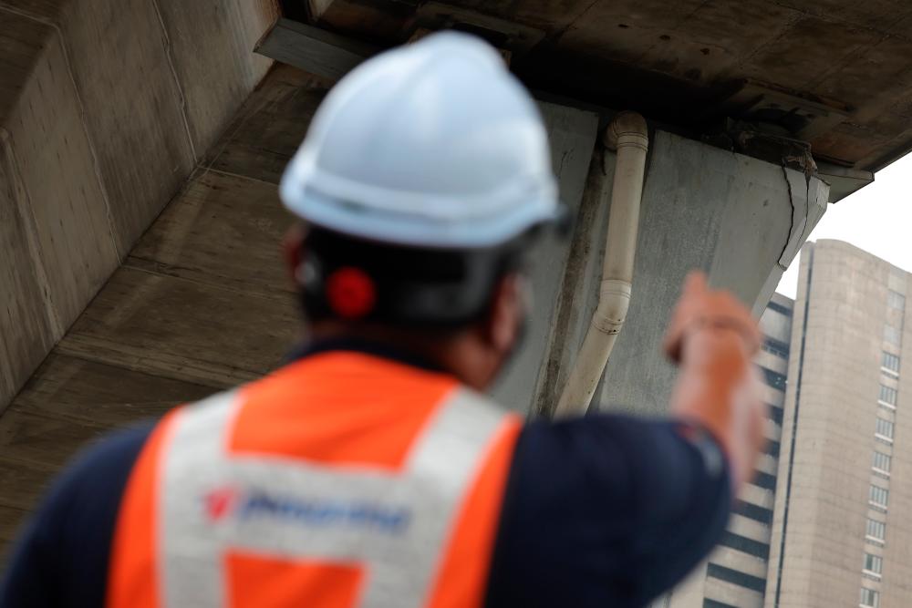 Siasatan menyeluruh kerosakan struktur jejambat LRT Bandaraya dijangka siap dua minggu