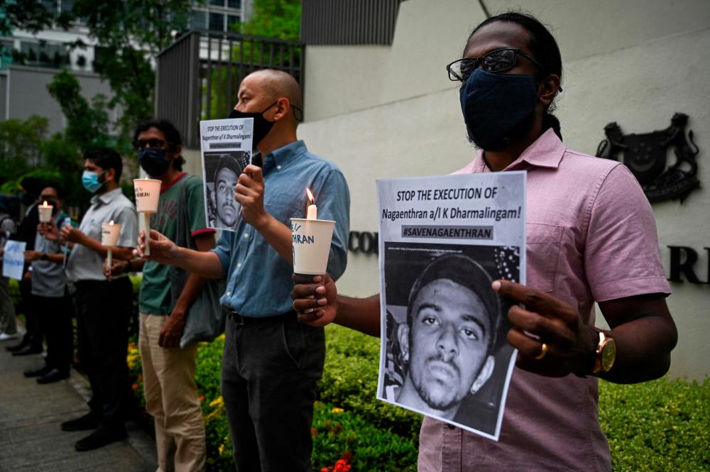 Singapore court dismisses Nagaenthran’s death sentence appeal