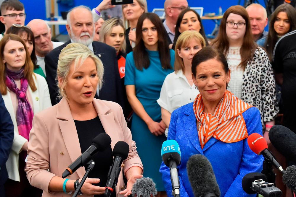 Sinn Fein calls for united Ireland debate after historic election win