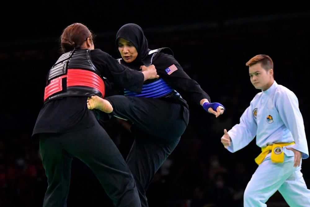 Siti Rahmah, Al Juffri qualify to finals of 2022 World Silat Pencak Championship