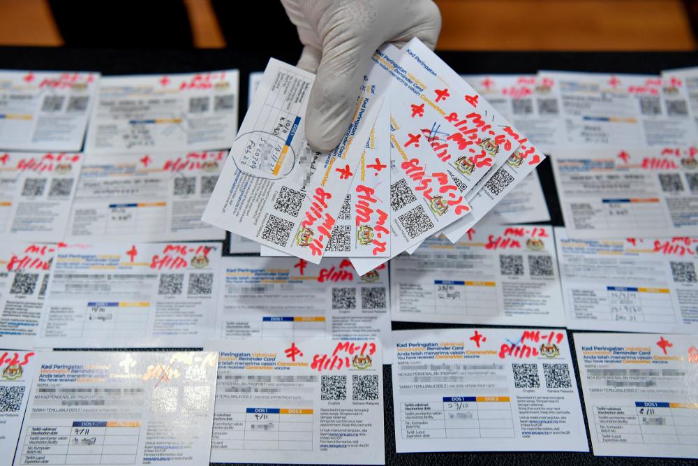Six medical personnel among 25 held over fake Covid-19 certs Six medical personnel among 25 held over fake Covid-19 certs