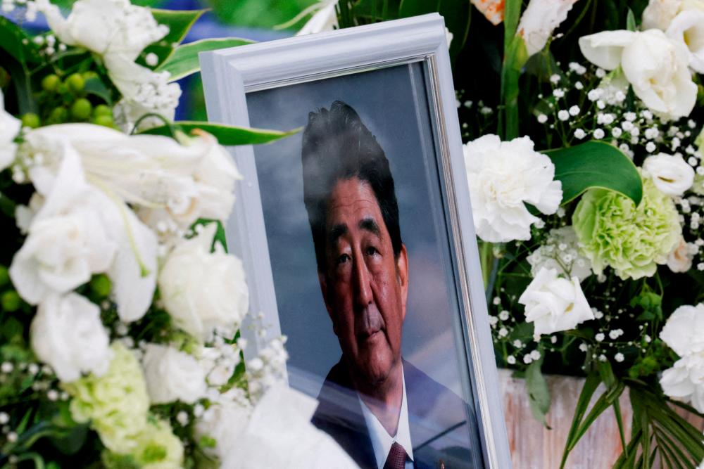 Slim majority of Japanese oppose state funeral for Shinzo Abe: Poll Slim majority of Japanese oppose state funeral for Shinzo Abe: Poll