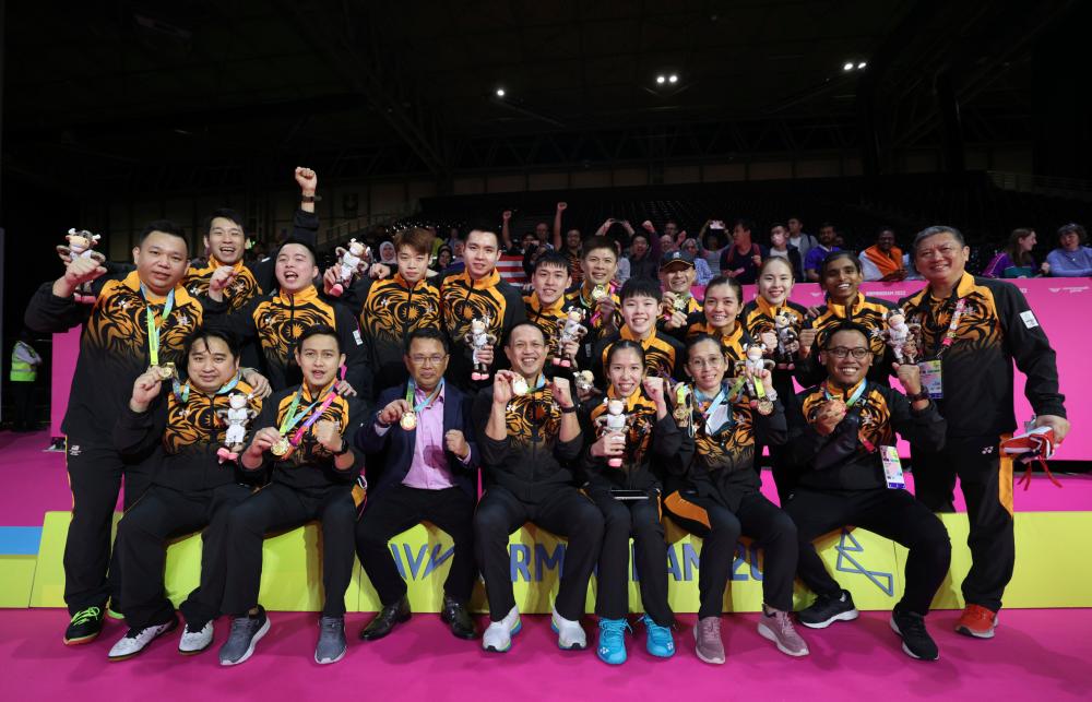Smashing show by shuttlers takes Malaysian gold tally to three Smashing show by shuttlers takes Malaysian gold tally to three