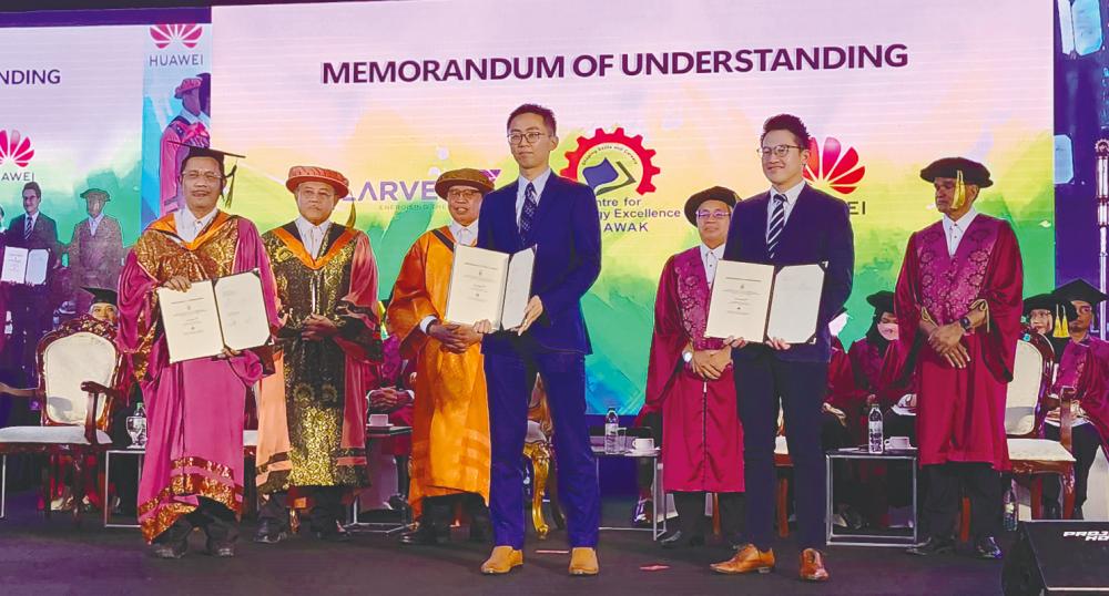 Solarvest, Centexs, Huawei Malaysia to launch green energy lab in Kuching