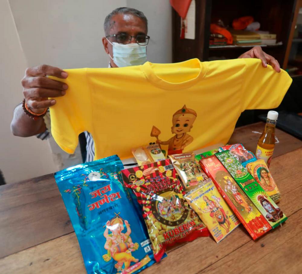 Stop sale of items with images of deities: Penang Hindu Association Stop sale of items with images of deities: Penang Hindu Association