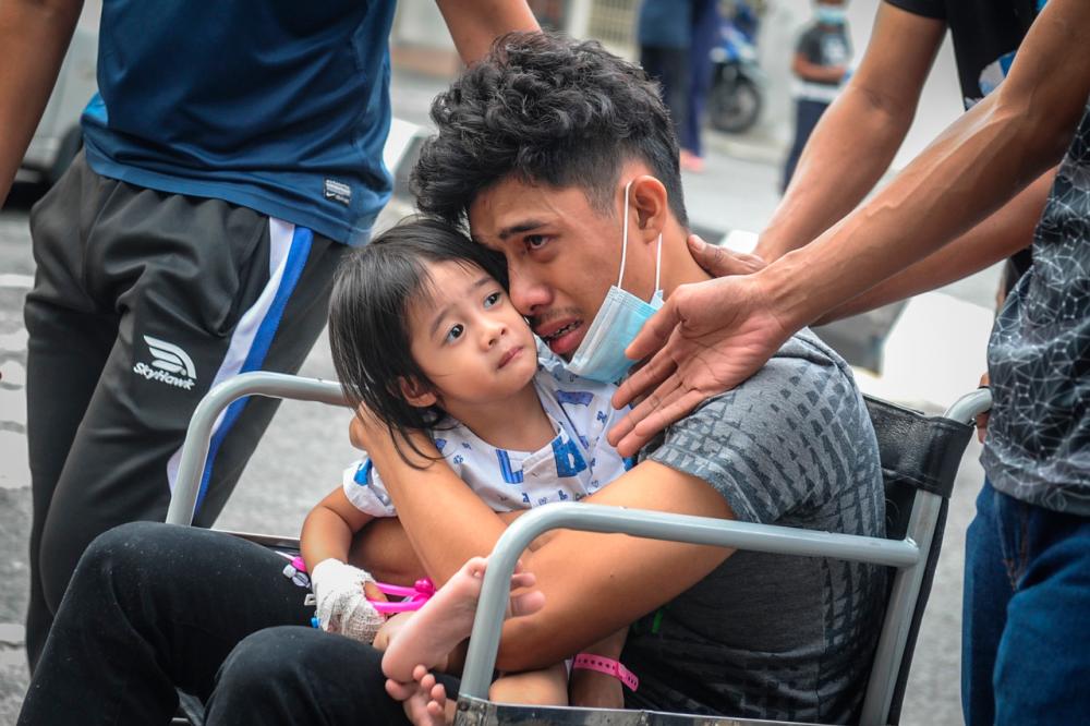 Syafiqâs dad expressed sadness due to his inability to meet 22-day-old grandson