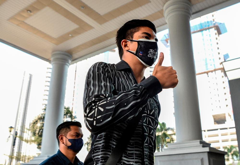 Syed Saddiq apologises in court for comments on witness' credibility Syed Saddiq apologises in court for comments on witness' credibility