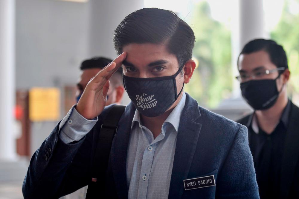 Syed Saddiq instructed RM1m to be distributed day after house was searched: Witness