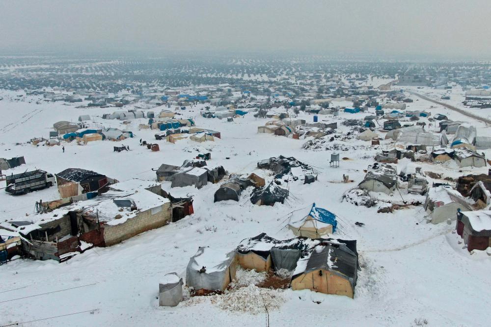 Syria’s displaced living in ‘disaster’ conditions, UN warns