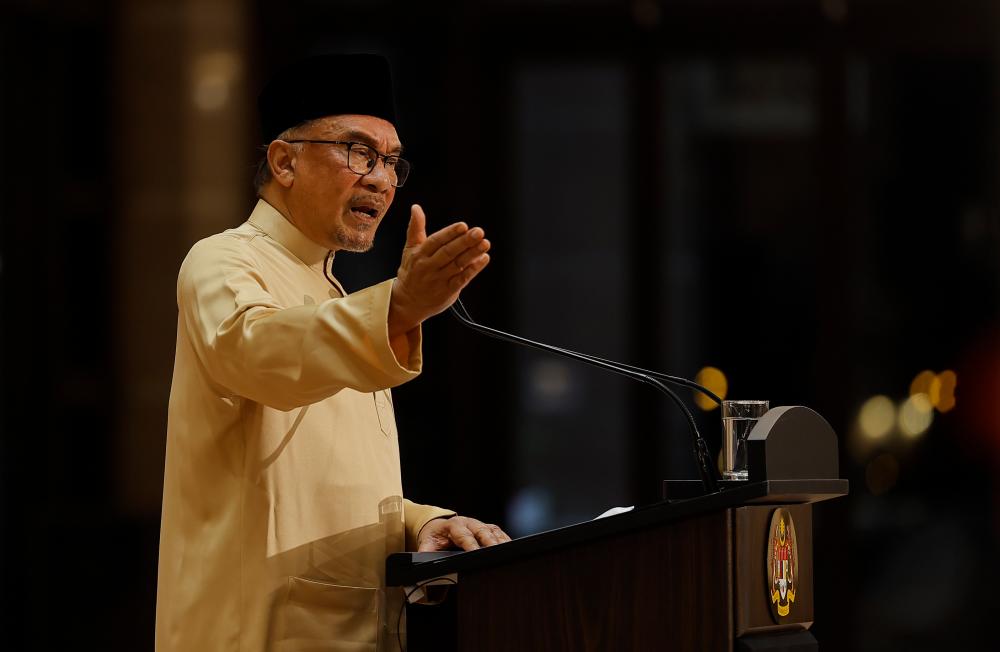 Tadbir urus yang baik untuk tingkat keyakinan pelabur, halang gondol kekayaan negara: Anwar Tadbir urus yang baik untuk tingkat keyakinan pelabur, halang gondol kekayaan negara: Anwar