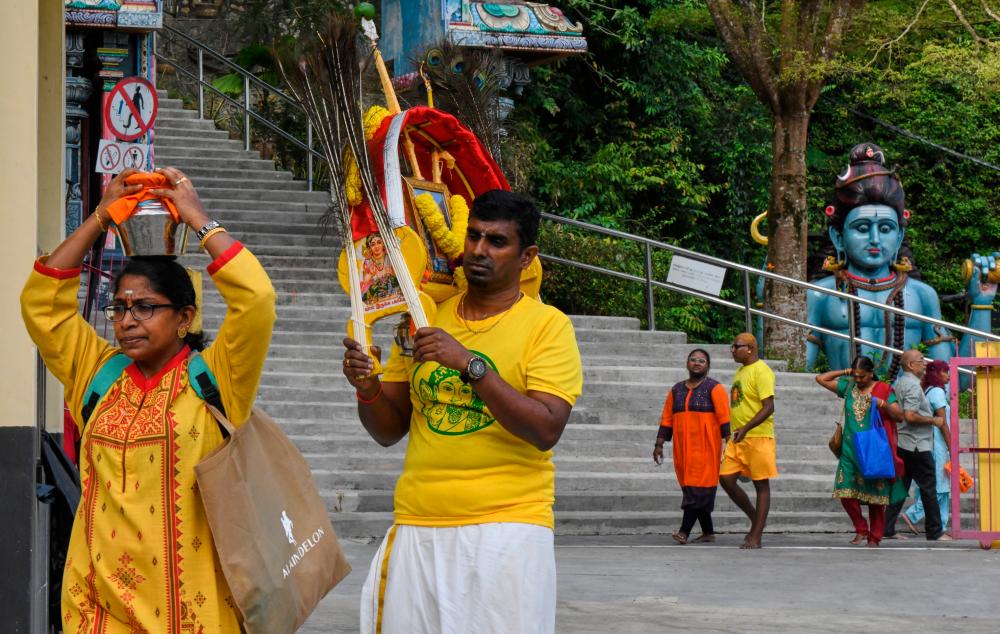 Thaipusam: Two milliion people expected to throng Batu Caves, seven roads closed Thaipusam: Two milliion people expected to throng Batu Caves, seven roads closed