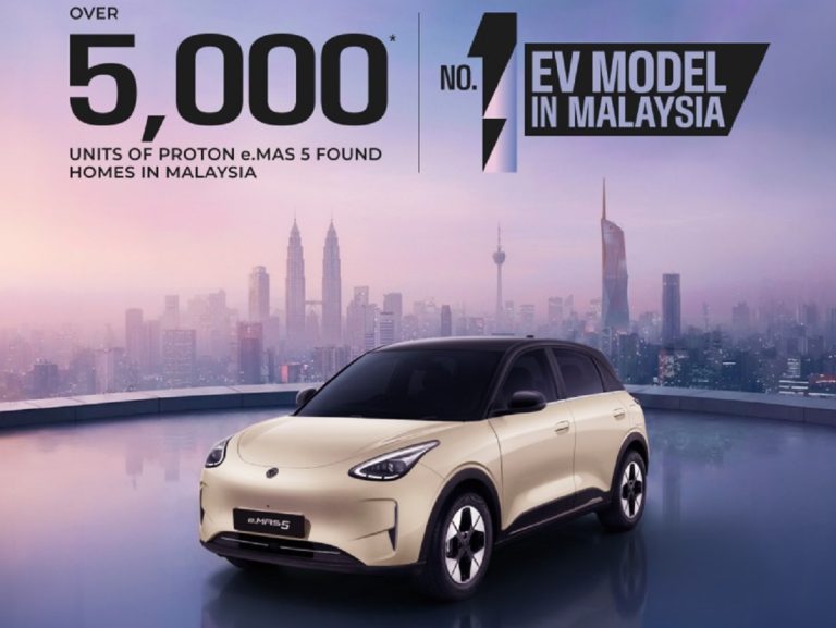 Proton eMas 5 surpasses 5,000 deliveries; eMas 7 PHEV hits 3,500 bookings