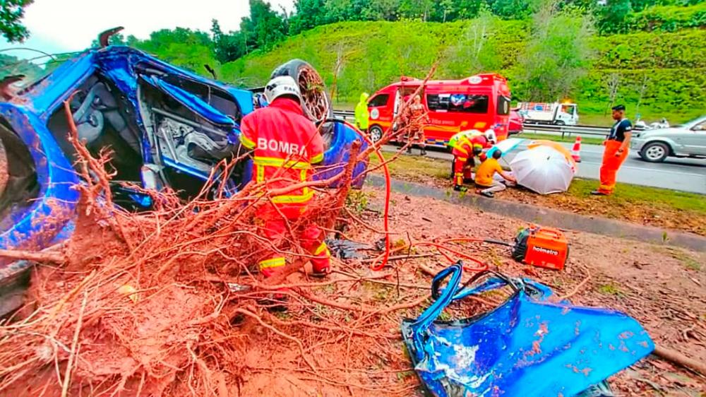 Tiga beradik yatim piatu, ibu bapa dan adik bongsu maut di LPT1