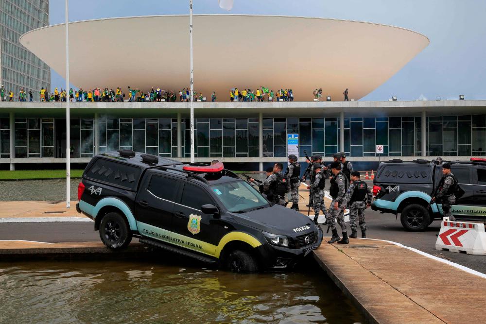 ‘Traces of Trumpism’ in Brazil capital assault: Spain