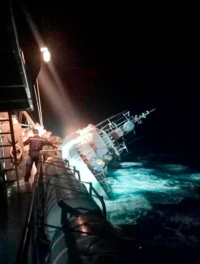 Tragedi kapal tentera laut Thailand karam, korban meningkat 21 orang