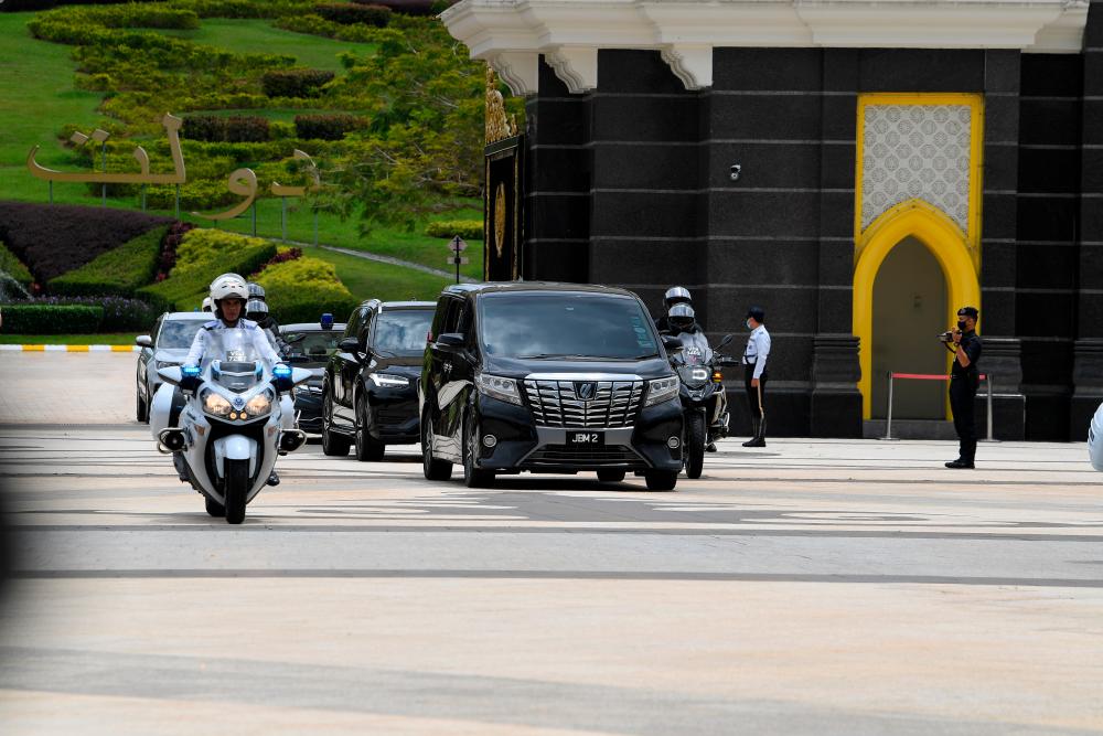 Tumpuan di Istana Negara untuk majlis menghadap Yang di-Pertuan Agong