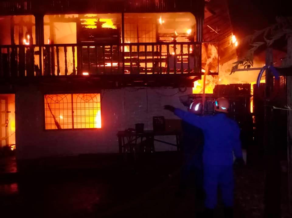 Two women burnt to death in Tawau blaze