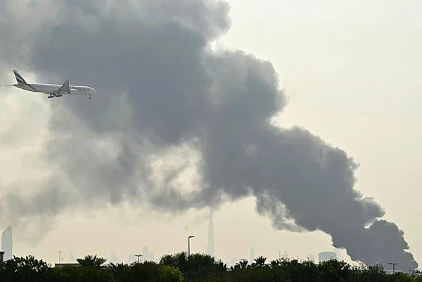 UAE-IRAN-US-ISRAEL-WAR- Attacks hit UAE after Iran blames it for strikes