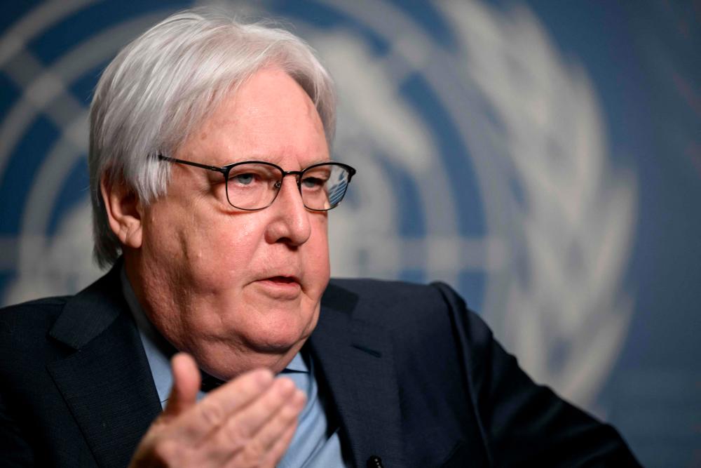UN aid chief says ‘let us do our job’ in Ukraine