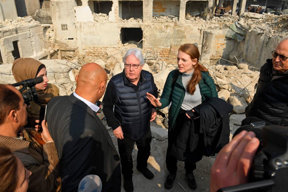 UN discusses impact of twin earthquakes that hit Türkiye, Syria