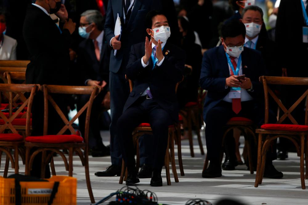 US, Taiwanese vice presidents speak at rare encounter in Honduras