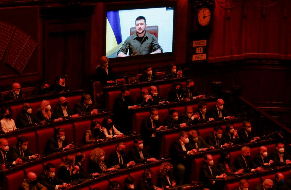 Ukrainian president warns Russia war could lead to famine in other nations
