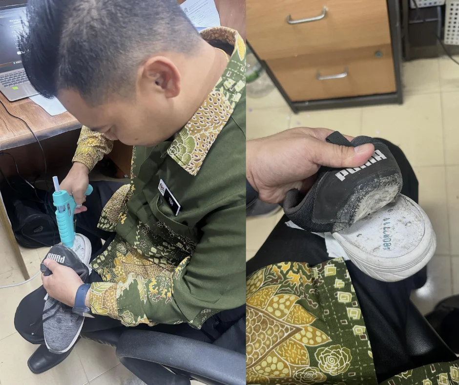 Teacher pities student’s worn-out shoes, finds out he has RM300 ASICS — Netizens say “plot twist” Teacher pities student’s worn-out shoes, finds out he has RM300 ASICS — Netizens say “plot twist”