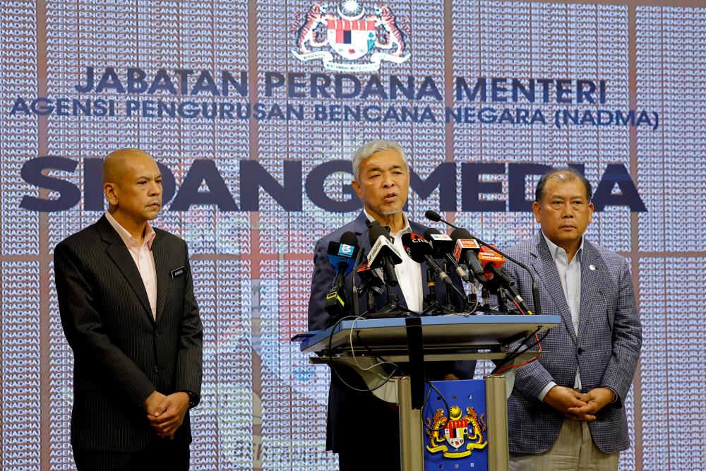 Usaha penyelesaian jangka panjang masalah banjir perlu dimulakan segera: Zahid