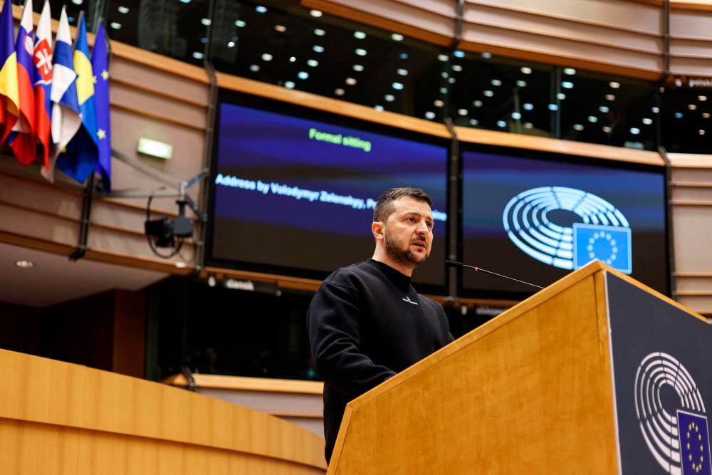 ‘We are defending you’: Zelensky rallies European allies ‘We are defending you’: Zelensky rallies European allies