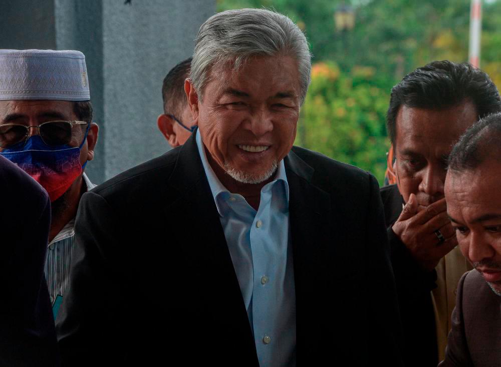 Witness still Covid-19 positive, Zahid’s corruption trial postponed Witness still Covid-19 positive, Zahid’s corruption trial postponed