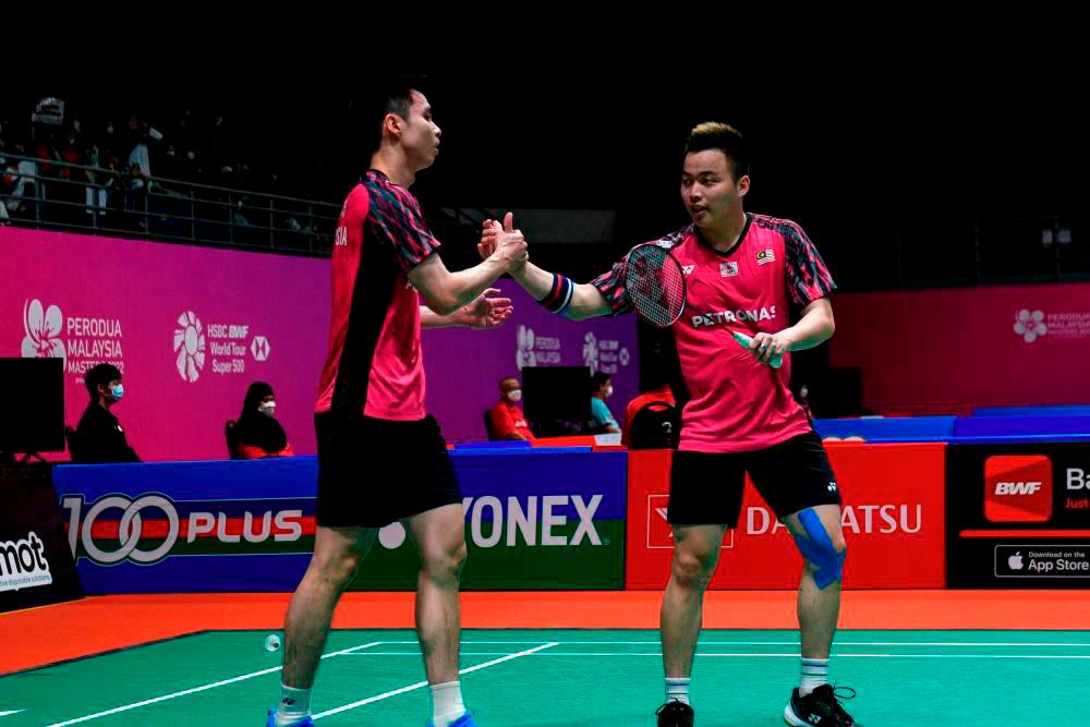 World champs Aaron-Wooi Yik ready to face hunting pack in Europe Tour World champs Aaron-Wooi Yik ready to face hunting pack in Europe Tour