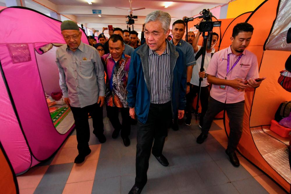Zahid: Projek tebatan banjir akan dilaksanakan sehingga tahun 2100