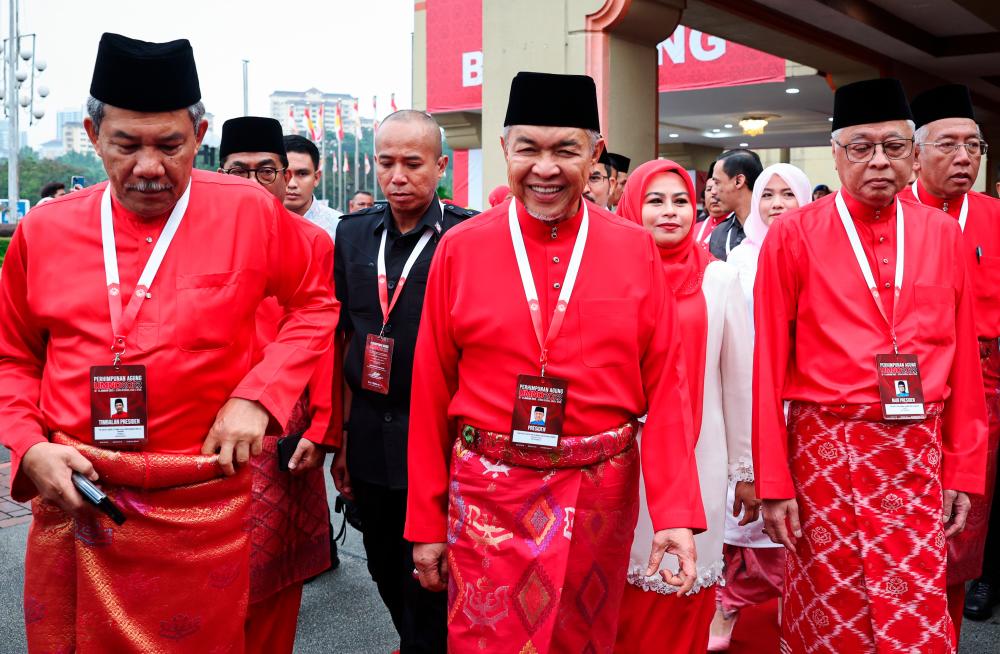 Zahid garis lima hala tuju baharu untuk Umno bergerak ke hadapan