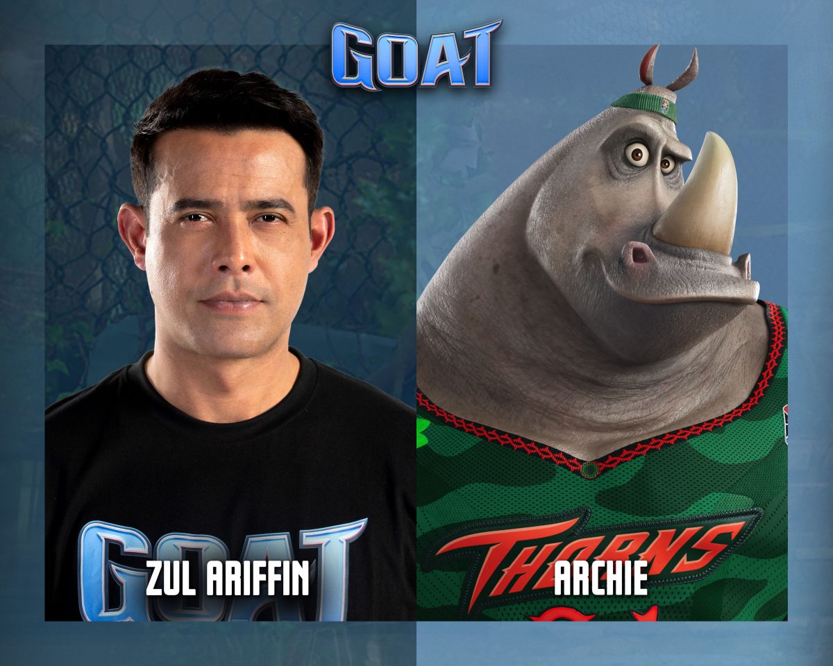 Zul Ariffin voices Archie in exclusive Malaysian cut of Goat Zul Ariffin voices Archie in exclusive Malaysian cut of Goat
